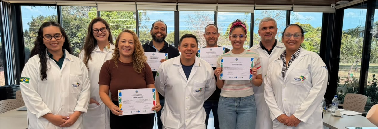 7ª Turma do Curso Prático de Cateterismo Vesical no Adulto (PRATICAVA-SUS) na sede da OPAS em Brasília