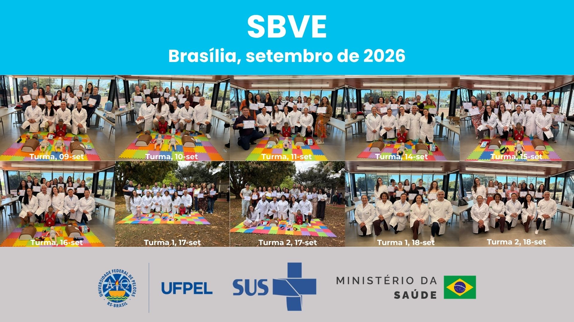 UFPel, SAPS e OPAS promovem 12 turmas e ofertam 180 vagas no SBVE em 2026